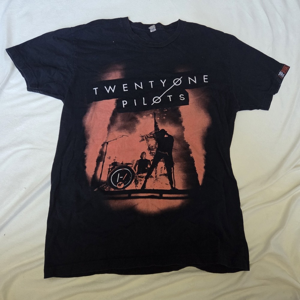 Twenty One Pilots Shirt 2017 Tour Emotional Roadshow Band Top Official sz small